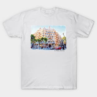 La Pedrera Barcelona T-Shirt